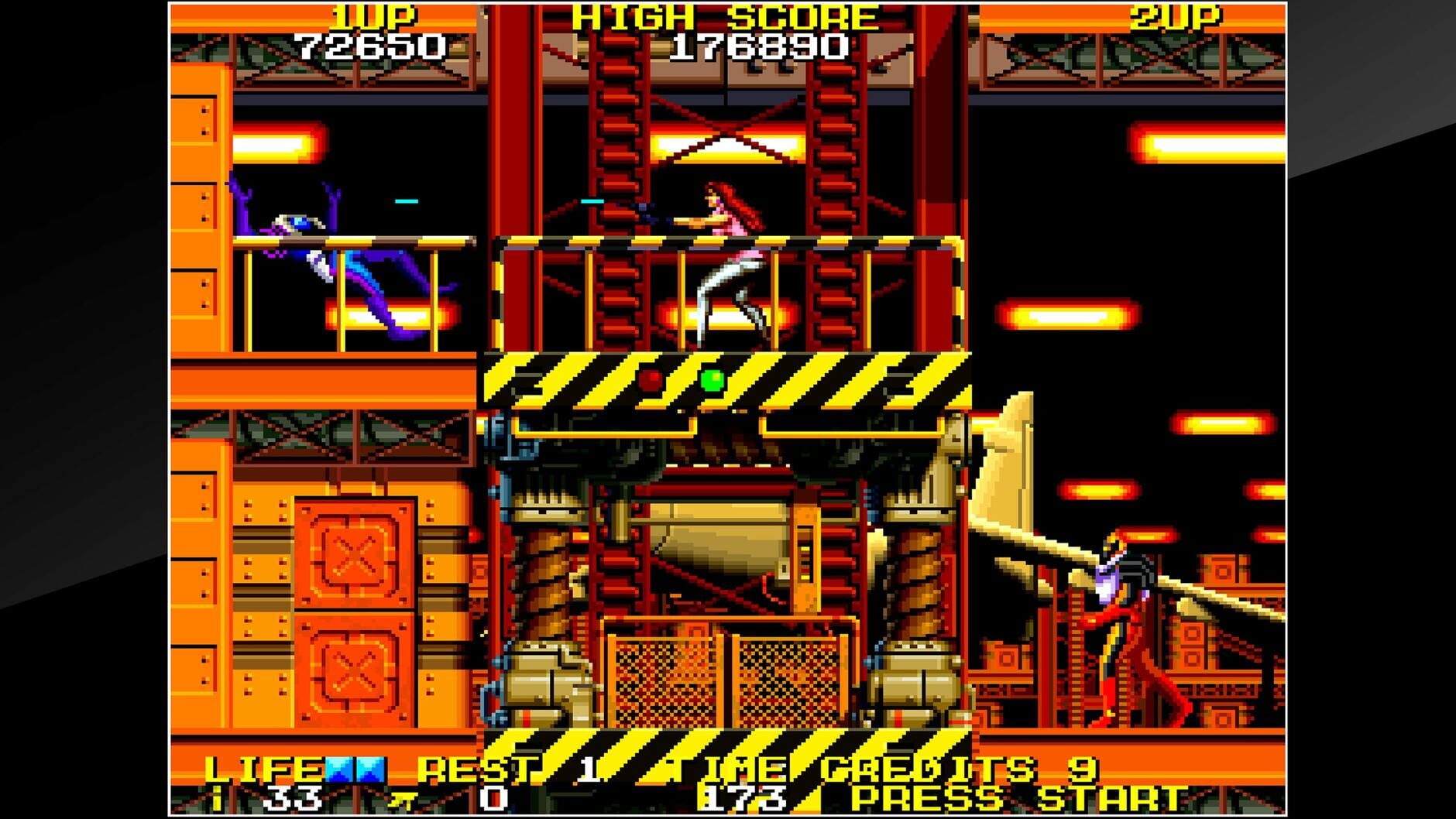 Screenshot for Arcade Archives: Rolling Thunder 2