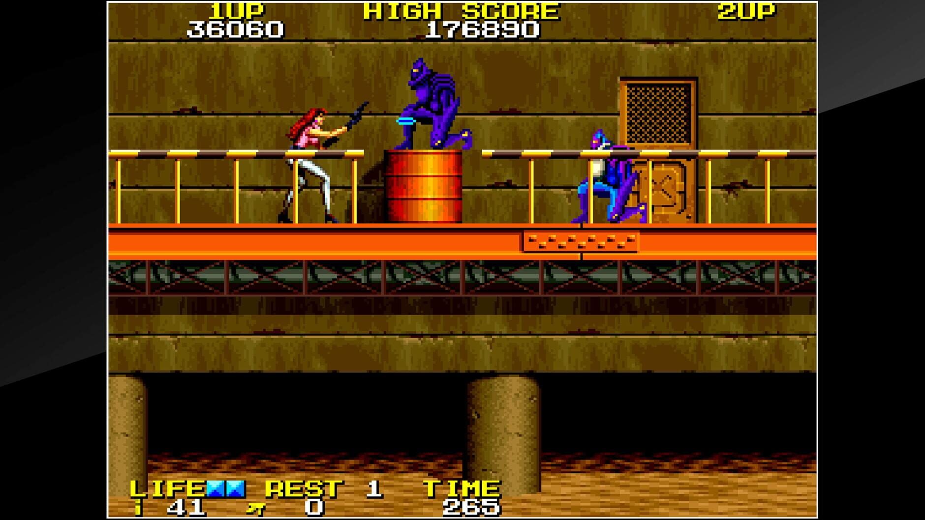 Screenshot for Arcade Archives: Rolling Thunder 2