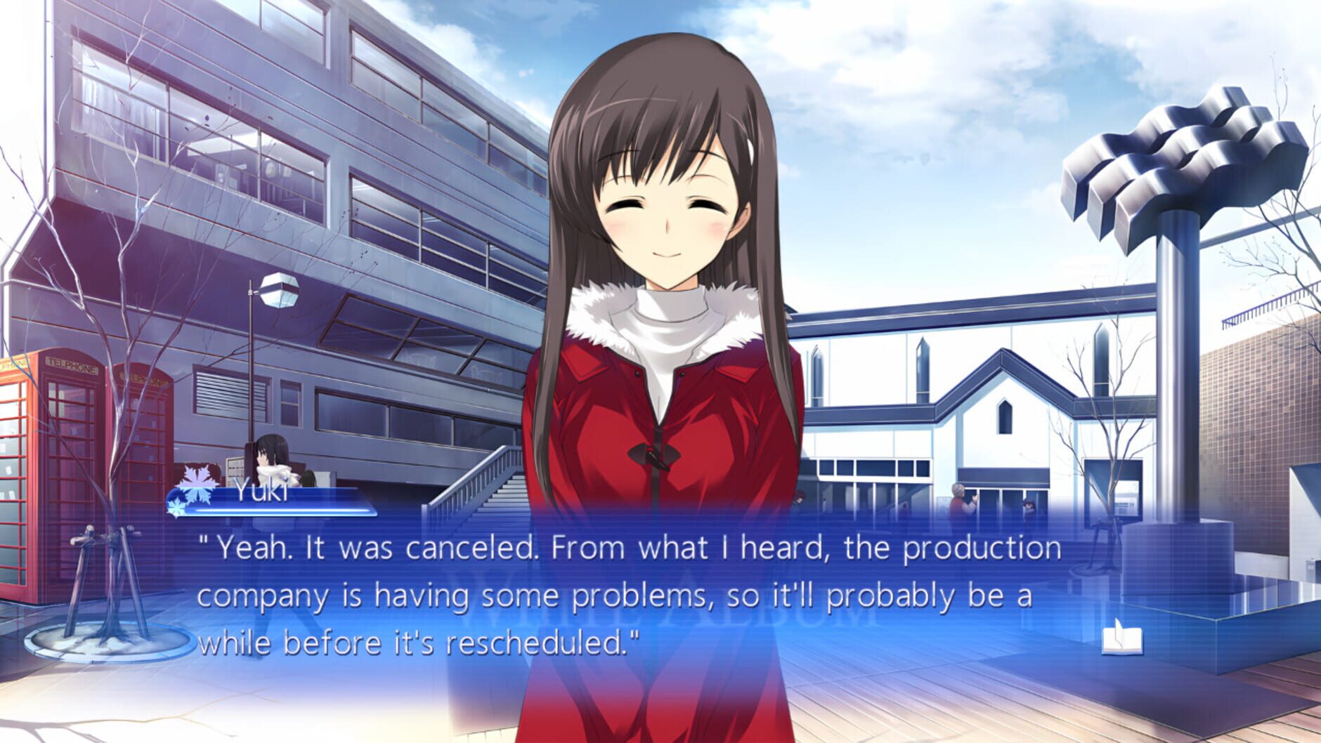 Screenshot for White Album: Memories Like Falling Snow