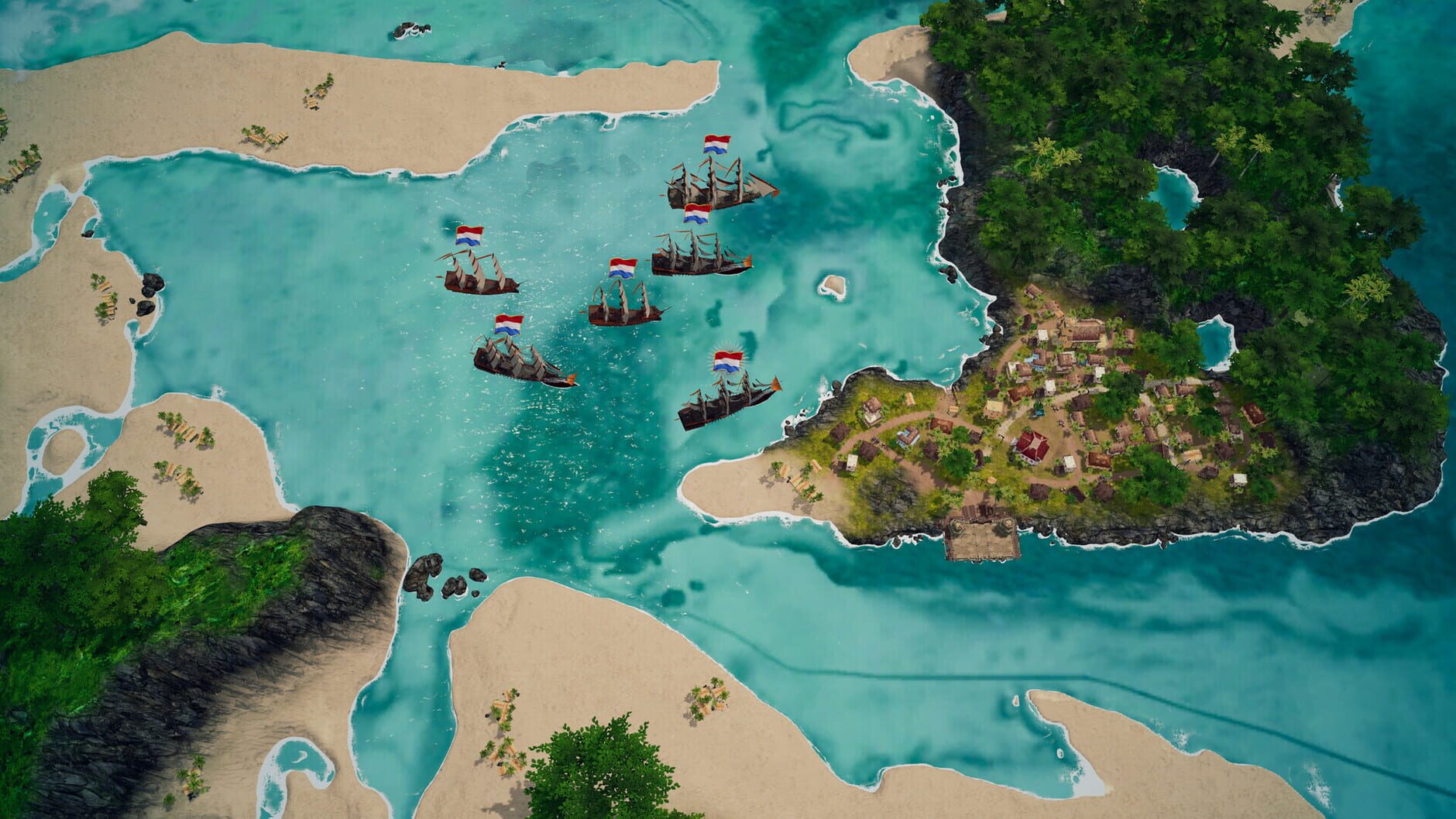 Screenshot for Corsairs: Battle of the Caribbean