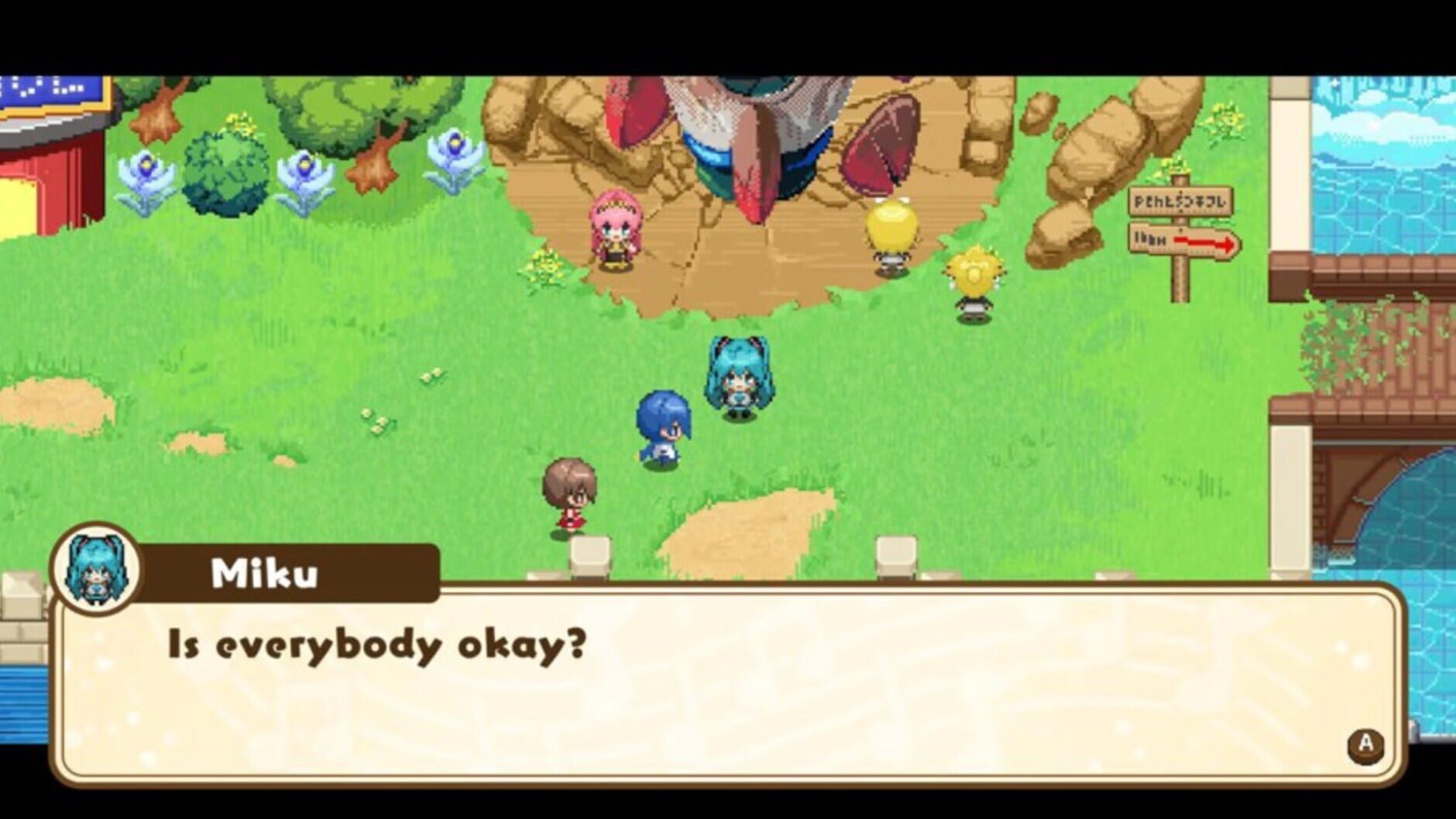 Screenshot for Hatsune Miku: The Planet of Wonder and Fragments of Wishes