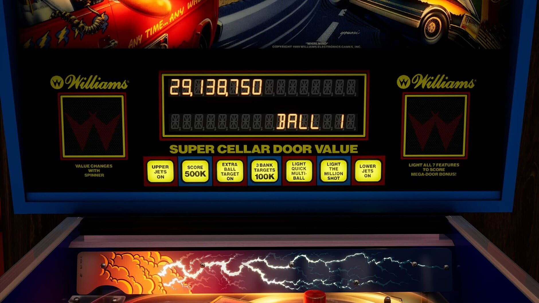 Screenshot for Pinball FX: Williams Pinball - Whirlwind️
