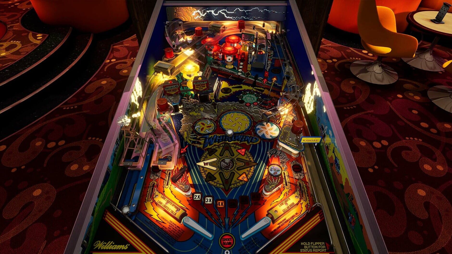 Screenshot for Pinball FX: Williams Pinball - Whirlwind️