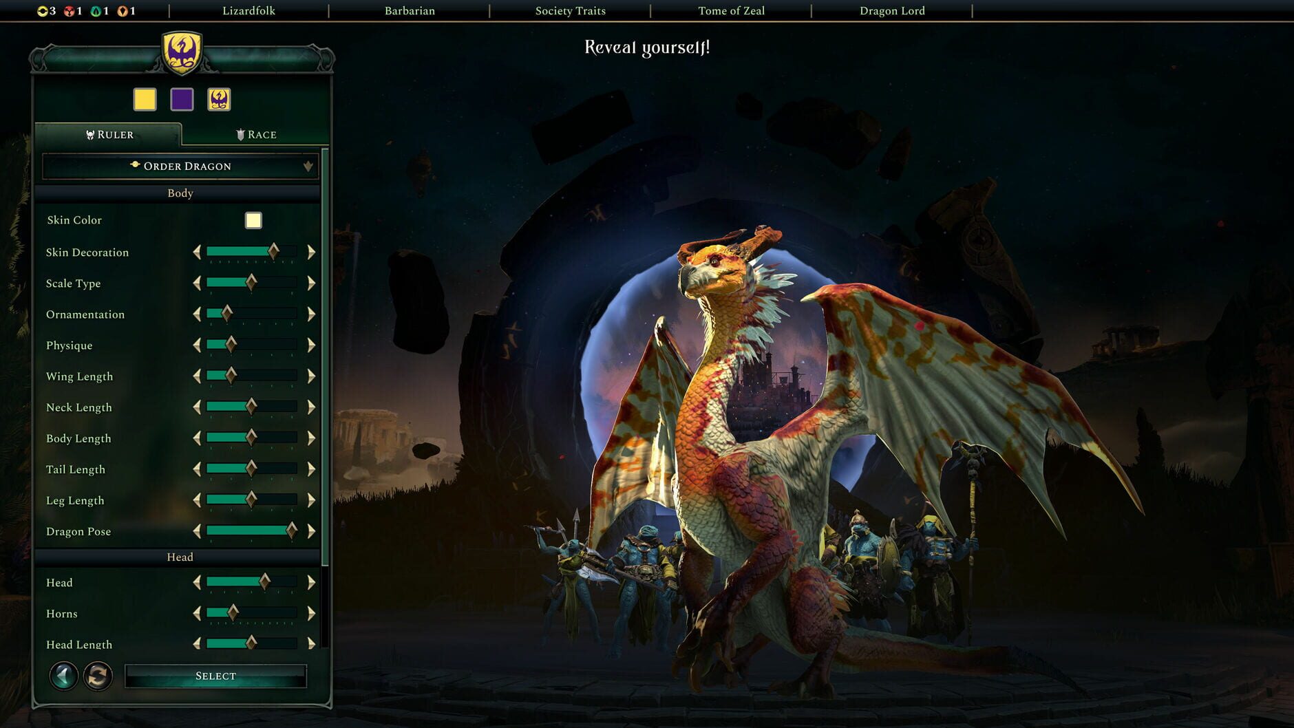 Screenshot for Age of Wonders 4: Dragon Dawn