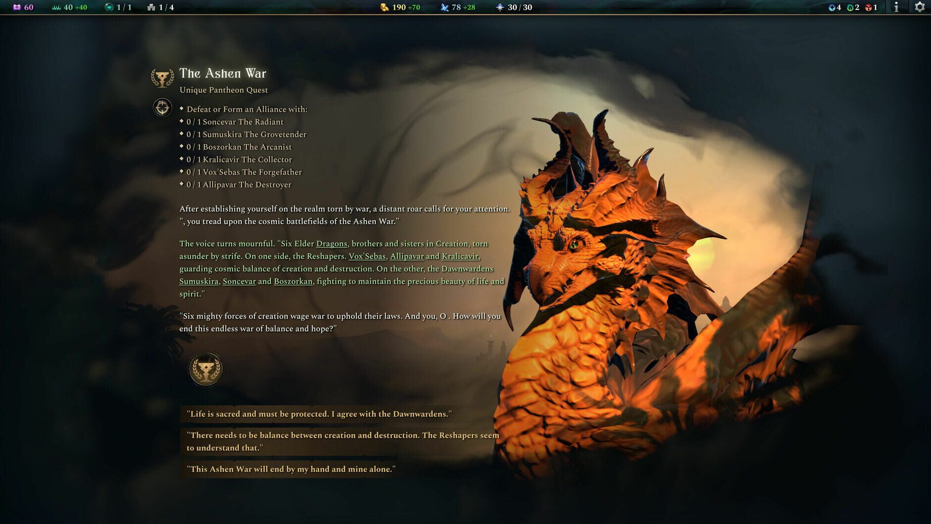 Screenshot for Age of Wonders 4: Dragon Dawn