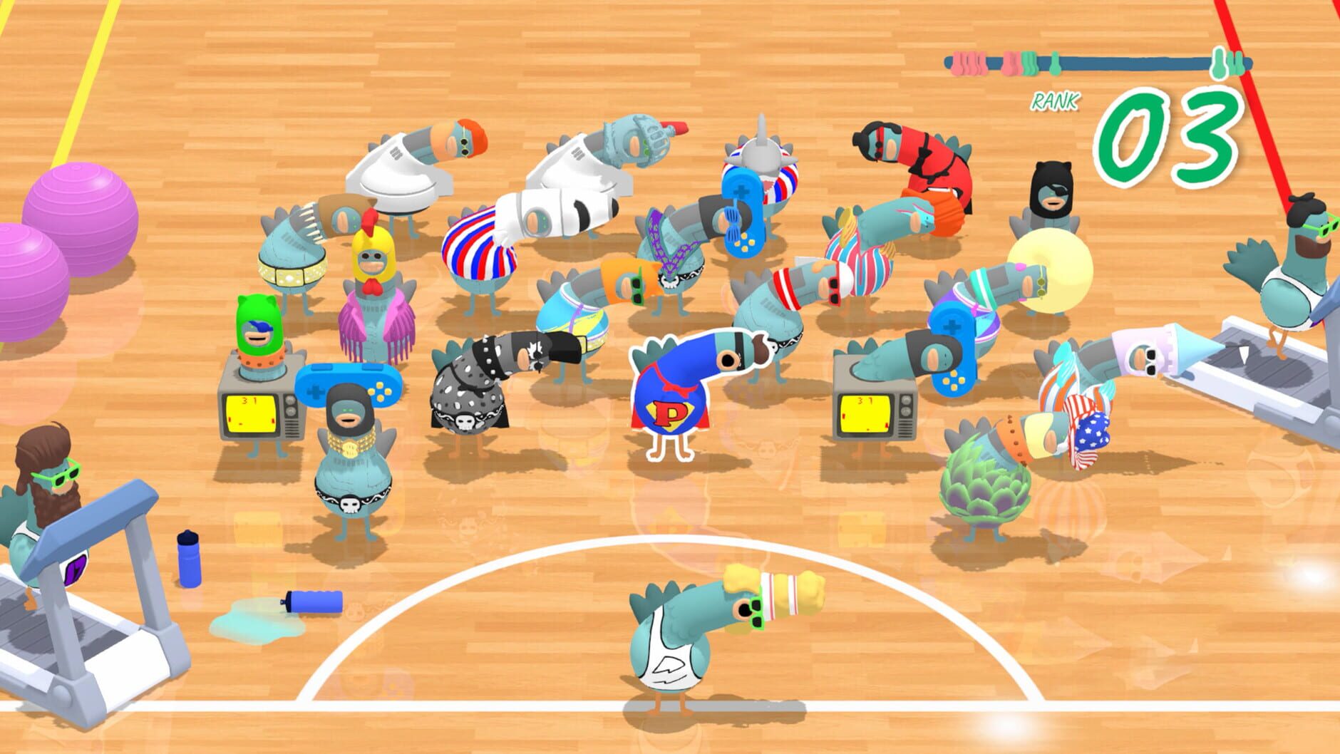 Screenshot for HeadBangers: Rhythm Royale