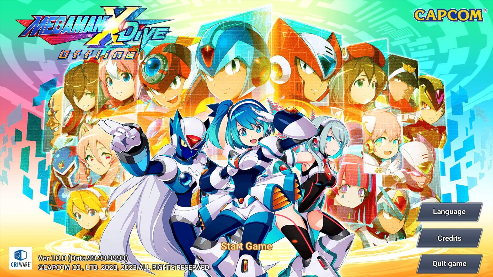 Screenshot for Mega Man X Dive Offline