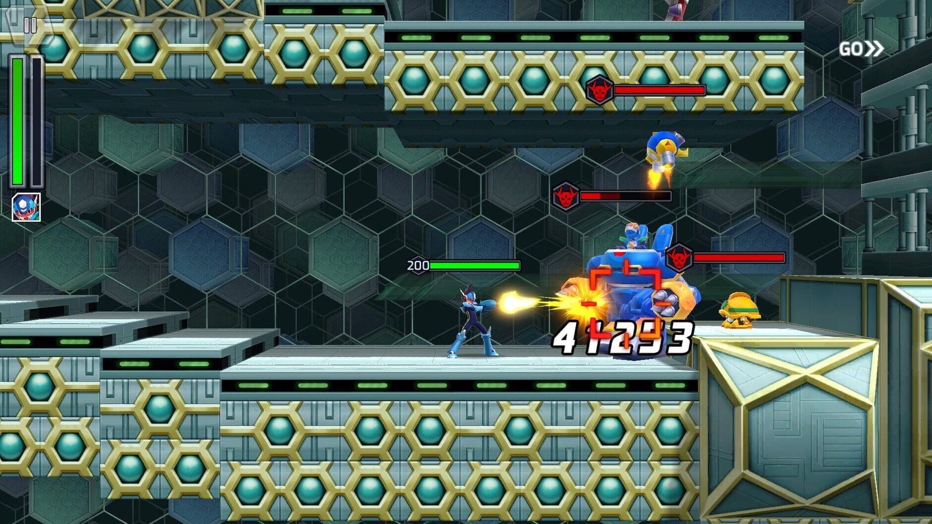 Screenshot for Mega Man X Dive Offline