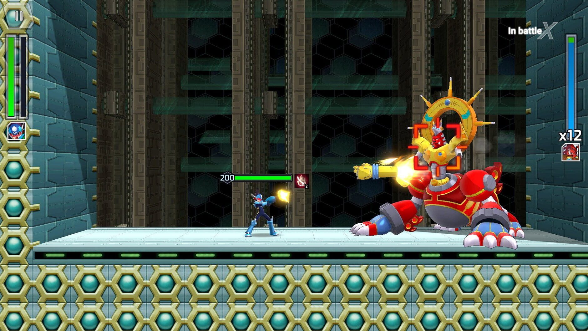 Screenshot for Mega Man X Dive Offline