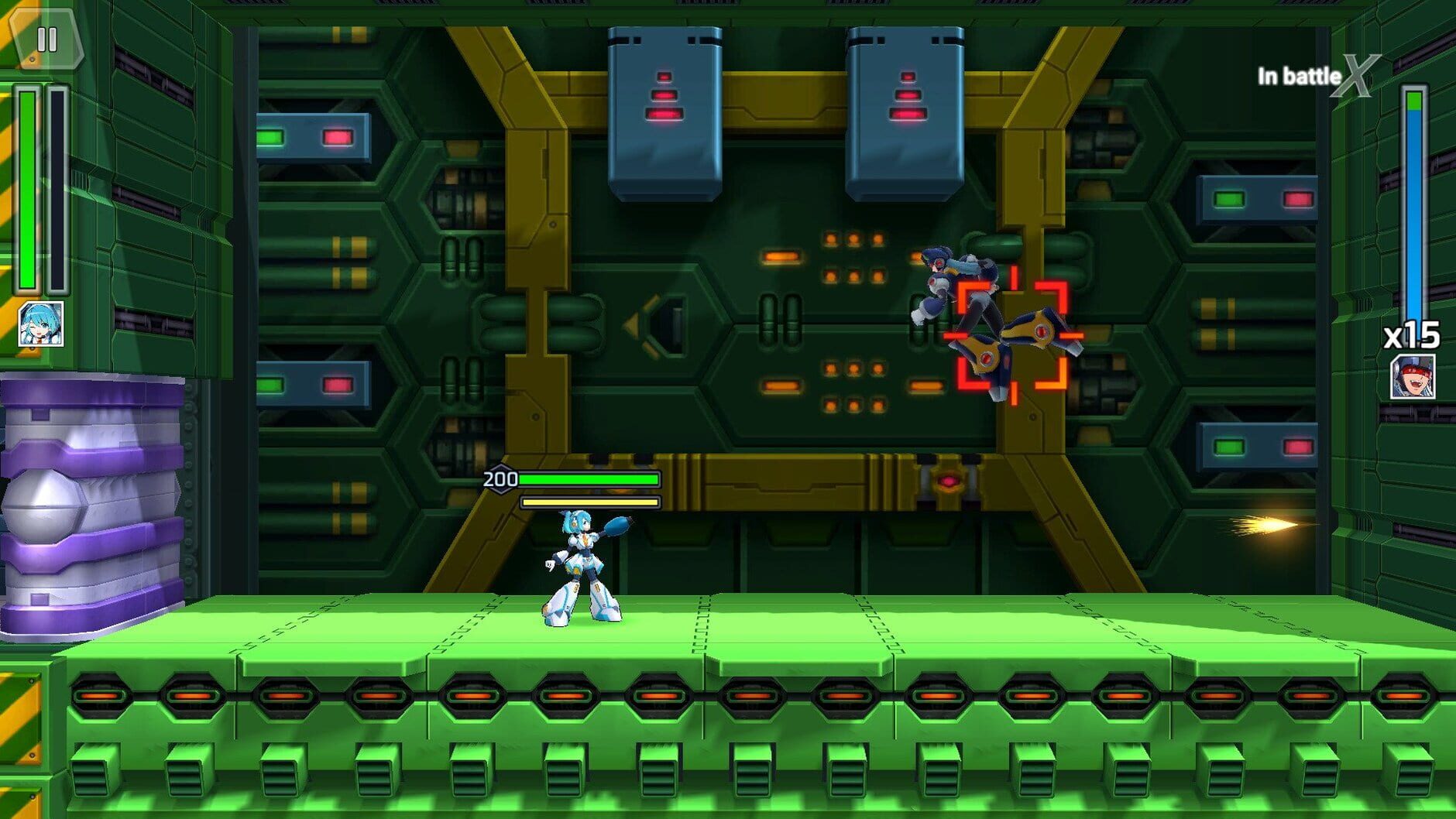 Screenshot for Mega Man X Dive Offline