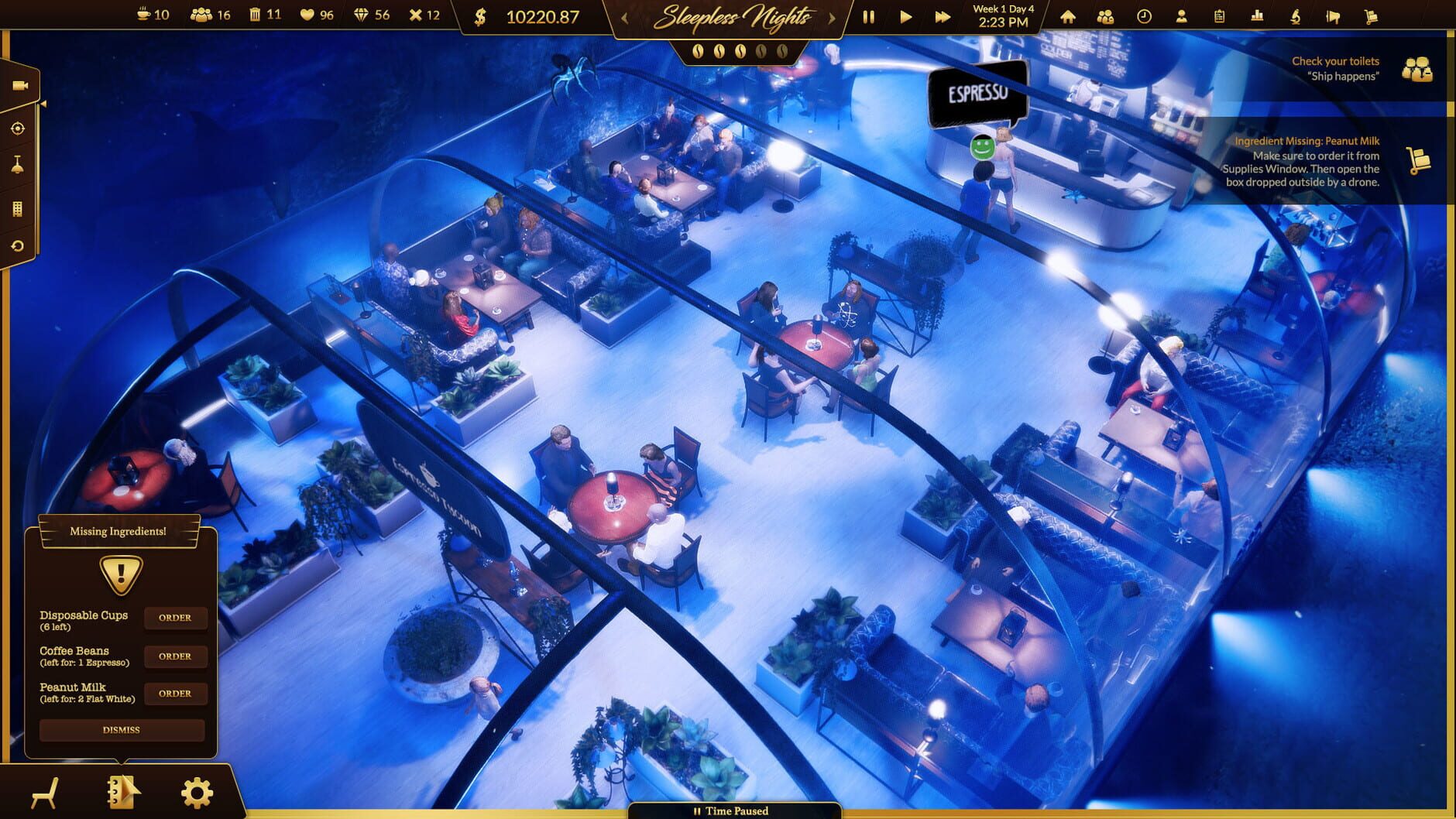 Screenshot for Espresso Tycoon
