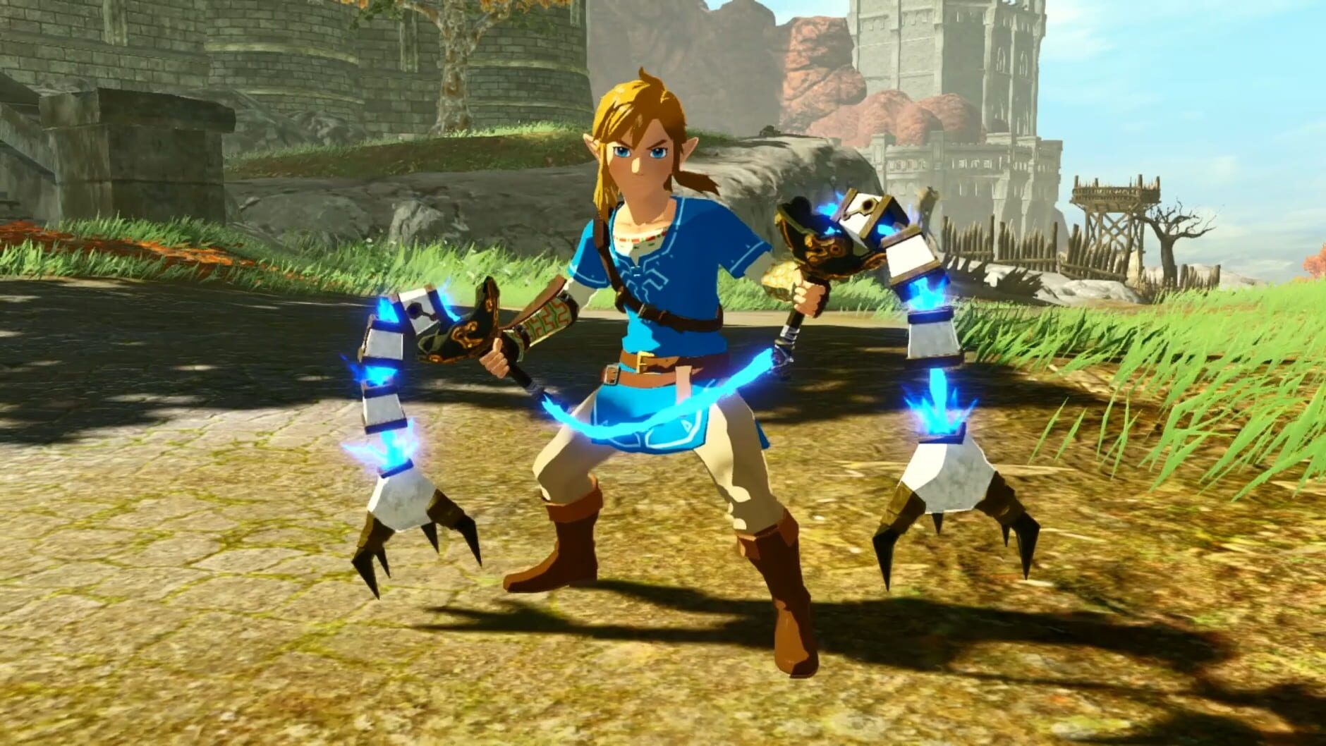Screenshot for Hyrule Warriors: Age of Calamity - Wave 1: Pulse of the Ancients