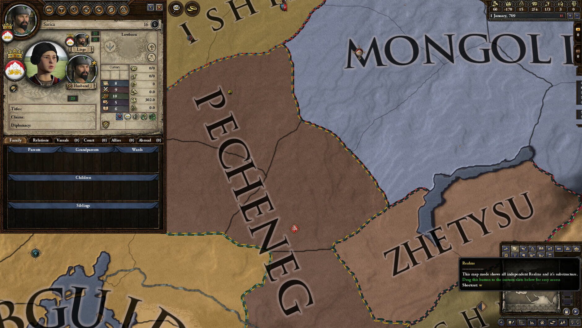 Screenshot for Crusader Kings II: Horse Lords Content Pack