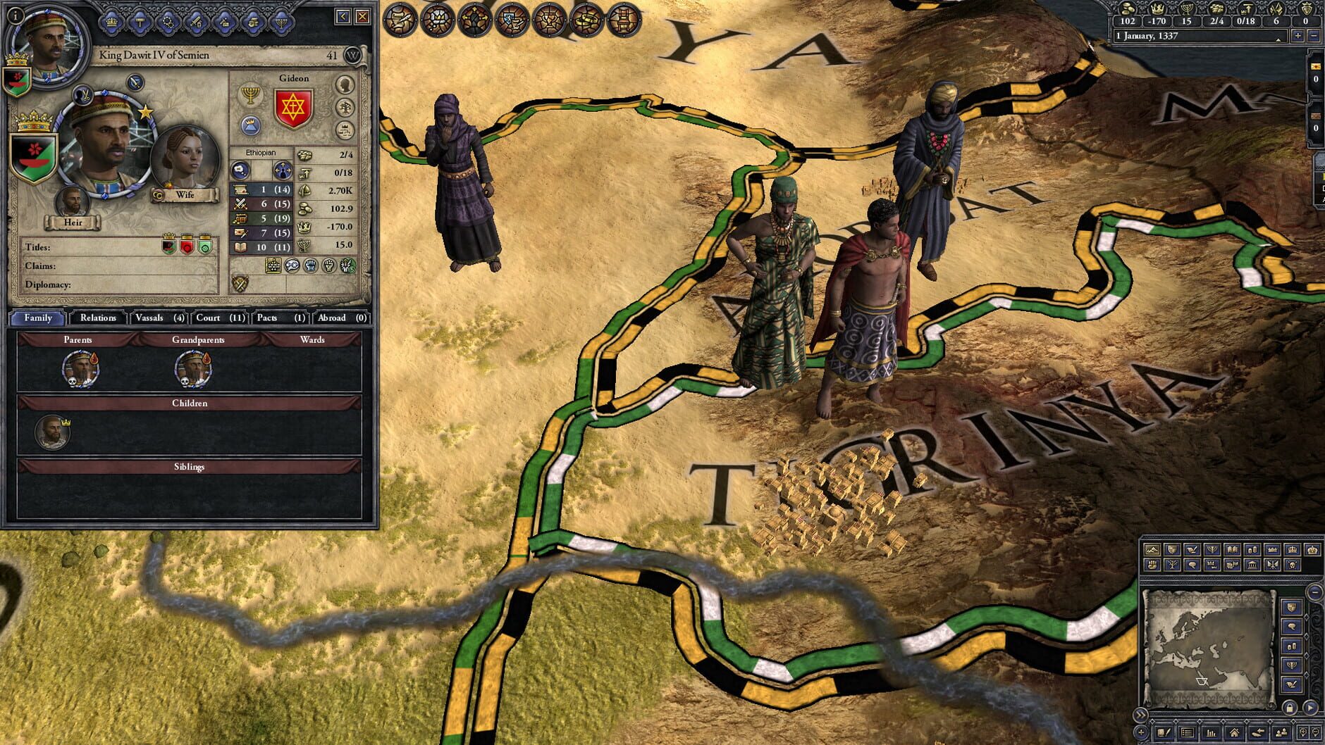 Screenshot for Crusader Kings II: The Reaper's Due Content Pack