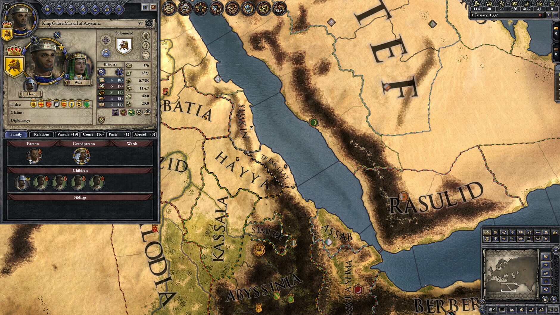 Screenshot for Crusader Kings II: The Reaper's Due Content Pack
