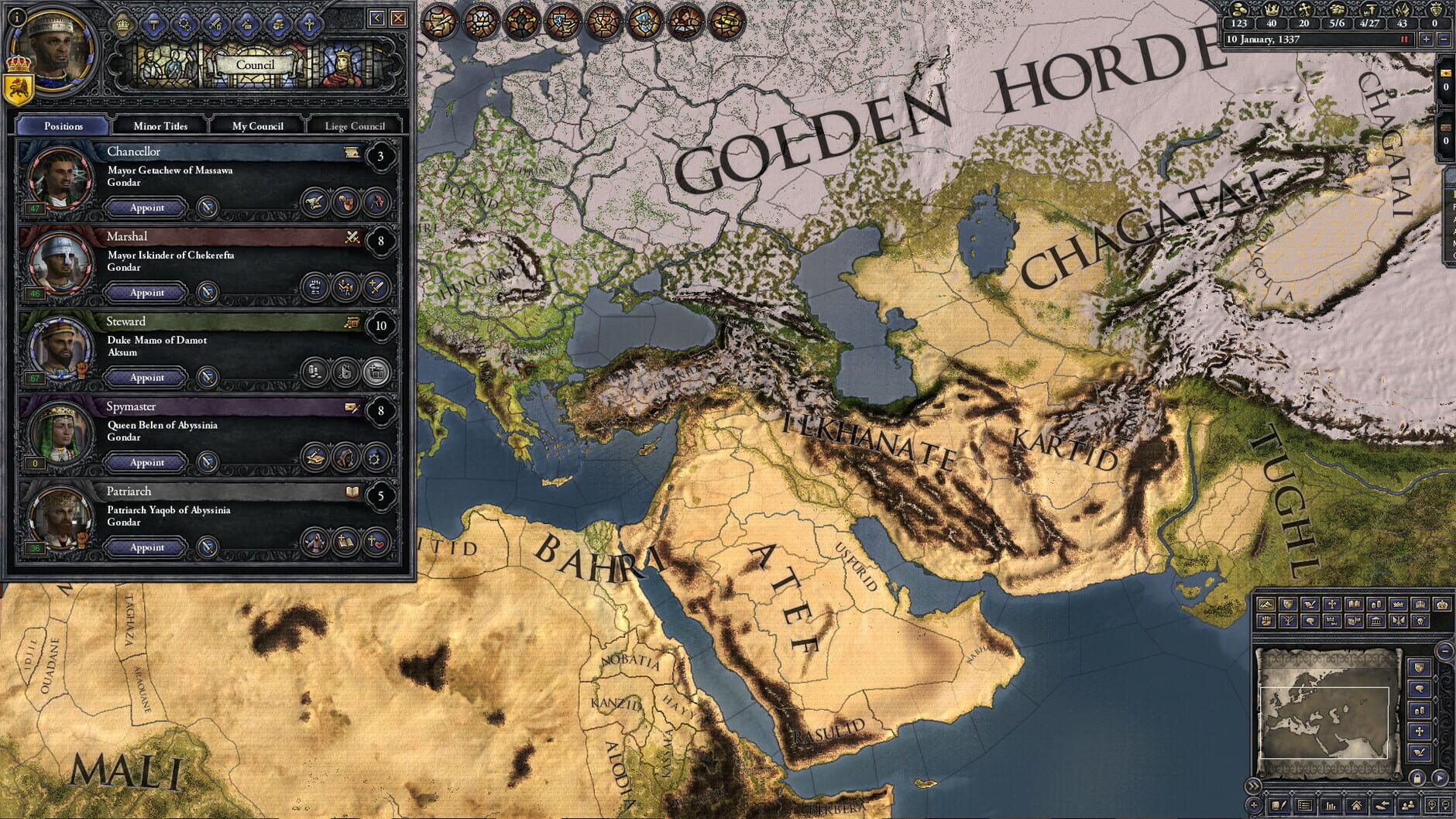 Screenshot for Crusader Kings II: The Reaper's Due Content Pack