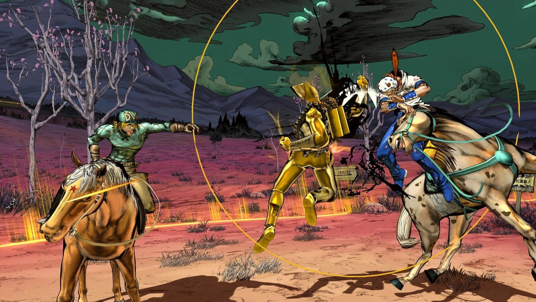Screenshot for JoJo's Bizarre Adventure: All-Star Battle R - Alternate World Diego