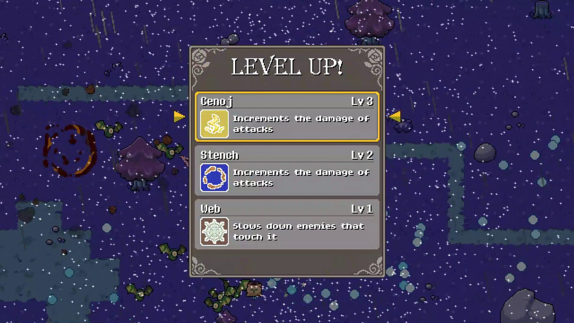 Screenshot for Whispike Survivors: Sword of the Necromancer