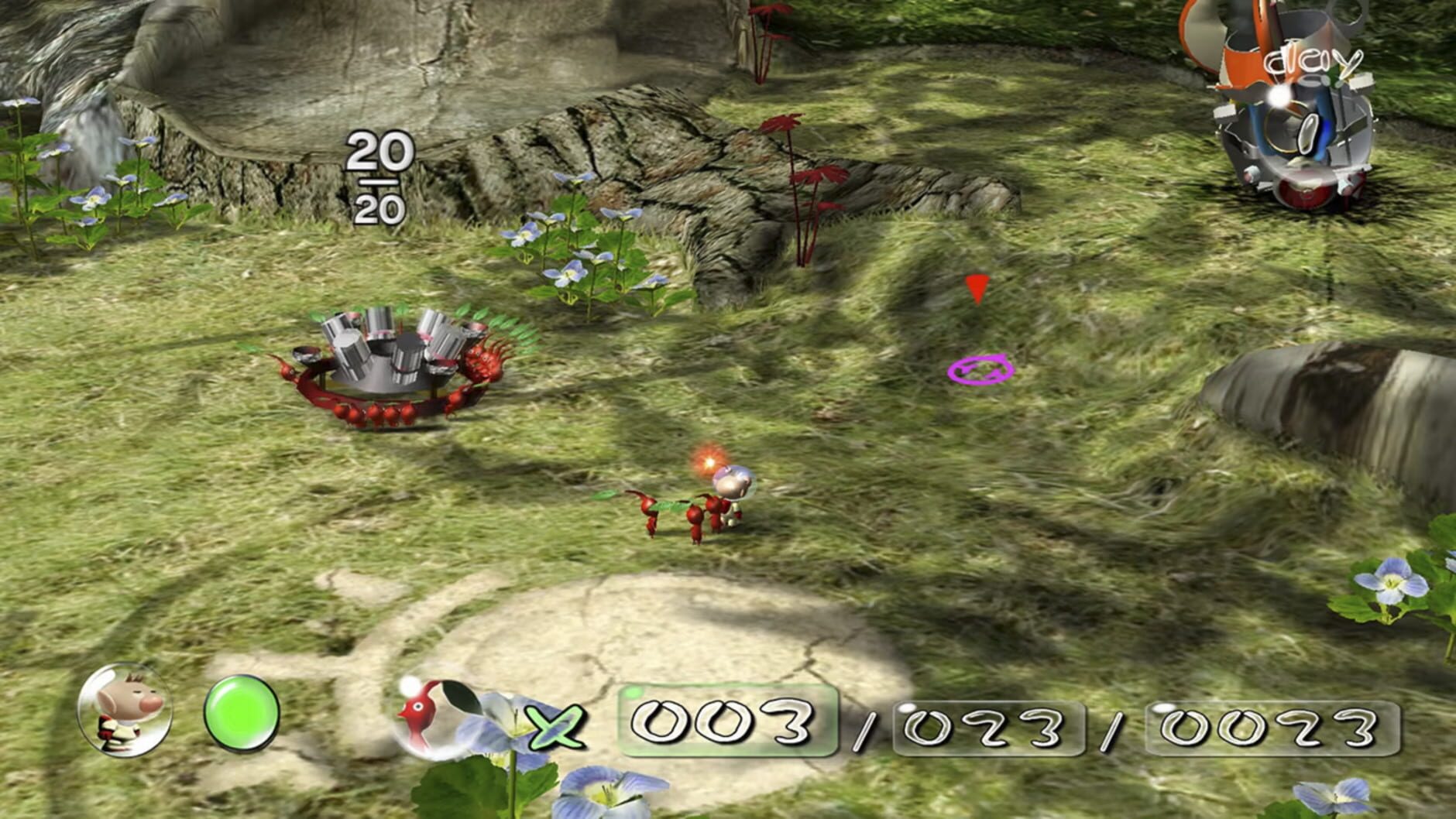 Screenshot for Pikmin 1