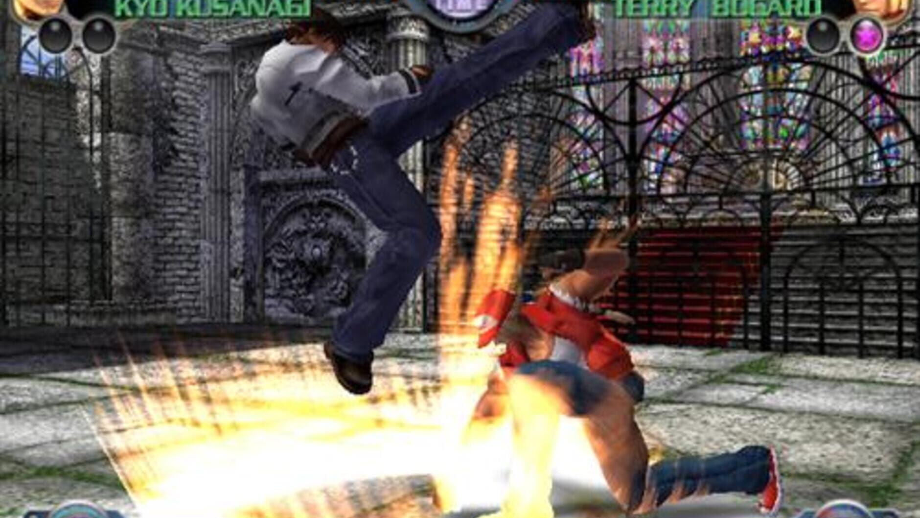 Screenshot for The King of Fighters: Maximum Impact
