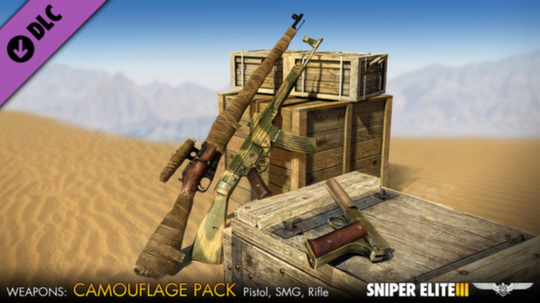 Screenshot for Sniper Elite 3: Camouflage Weapons Pack
