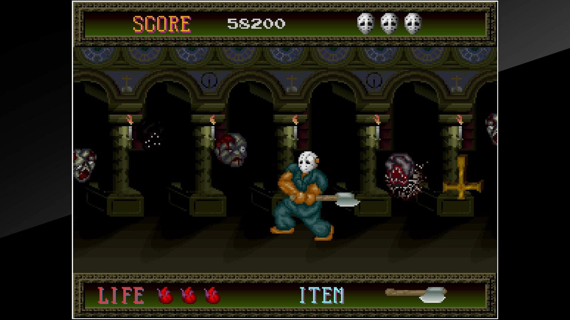 Screenshot for Arcade Archives: Splatter House