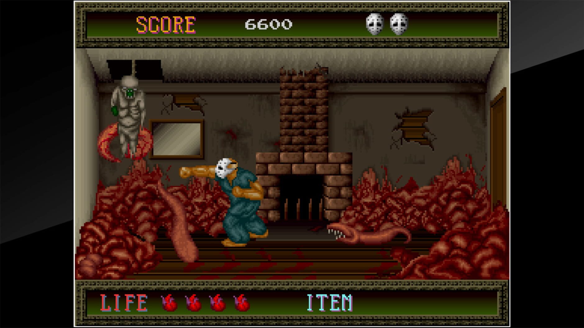 Screenshot for Arcade Archives: Splatter House