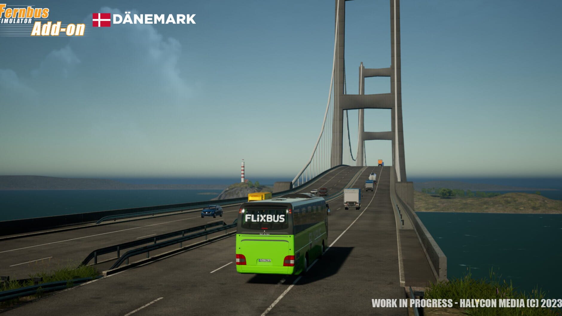 Screenshot for Fernbus Simulator: Denmark