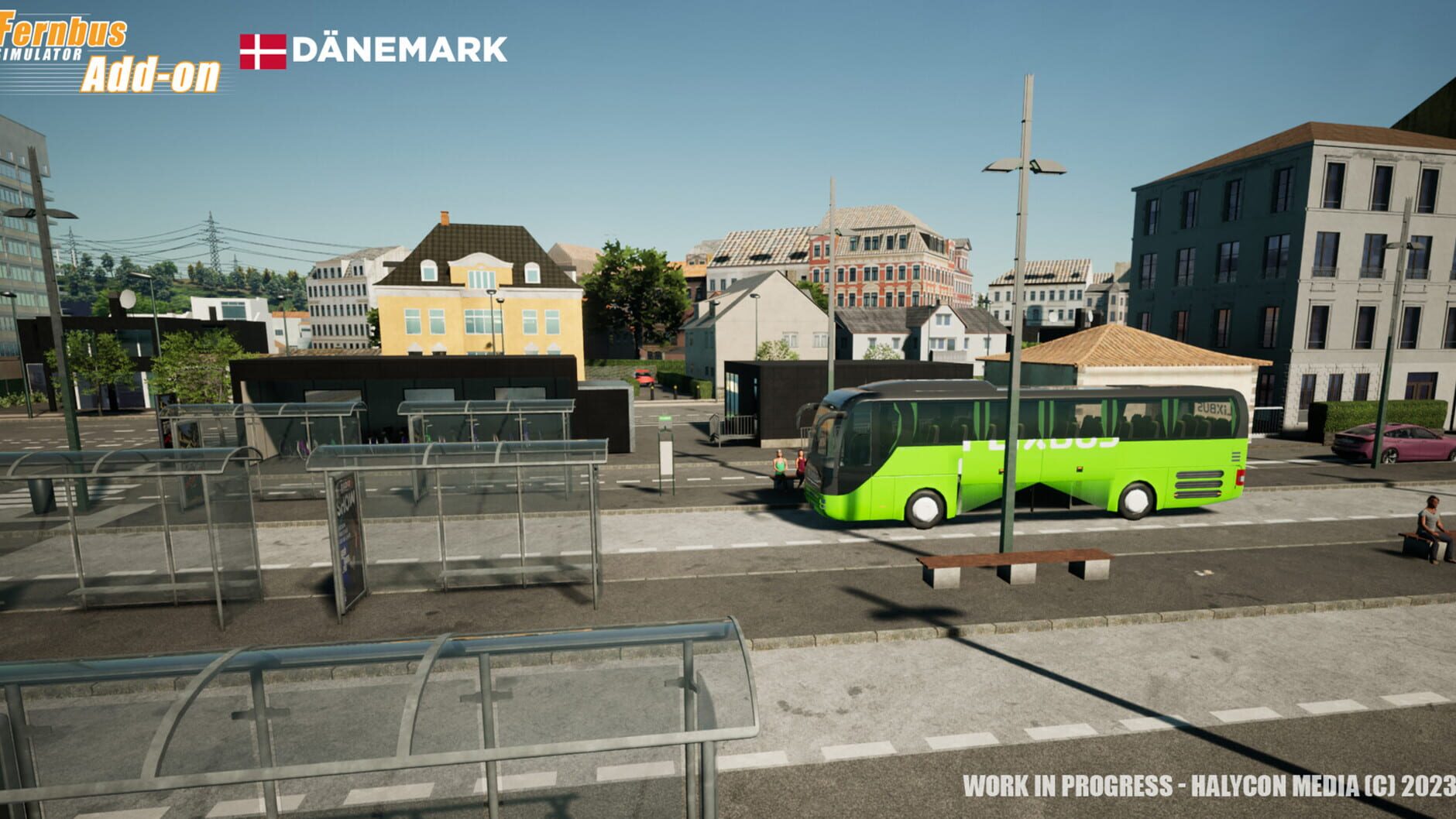 Screenshot for Fernbus Simulator: Denmark