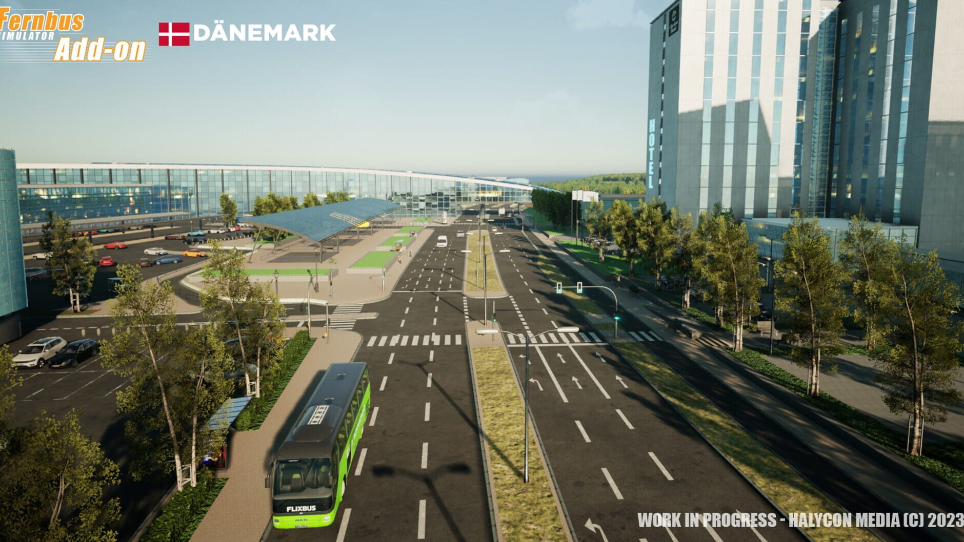 Screenshot for Fernbus Simulator: Denmark