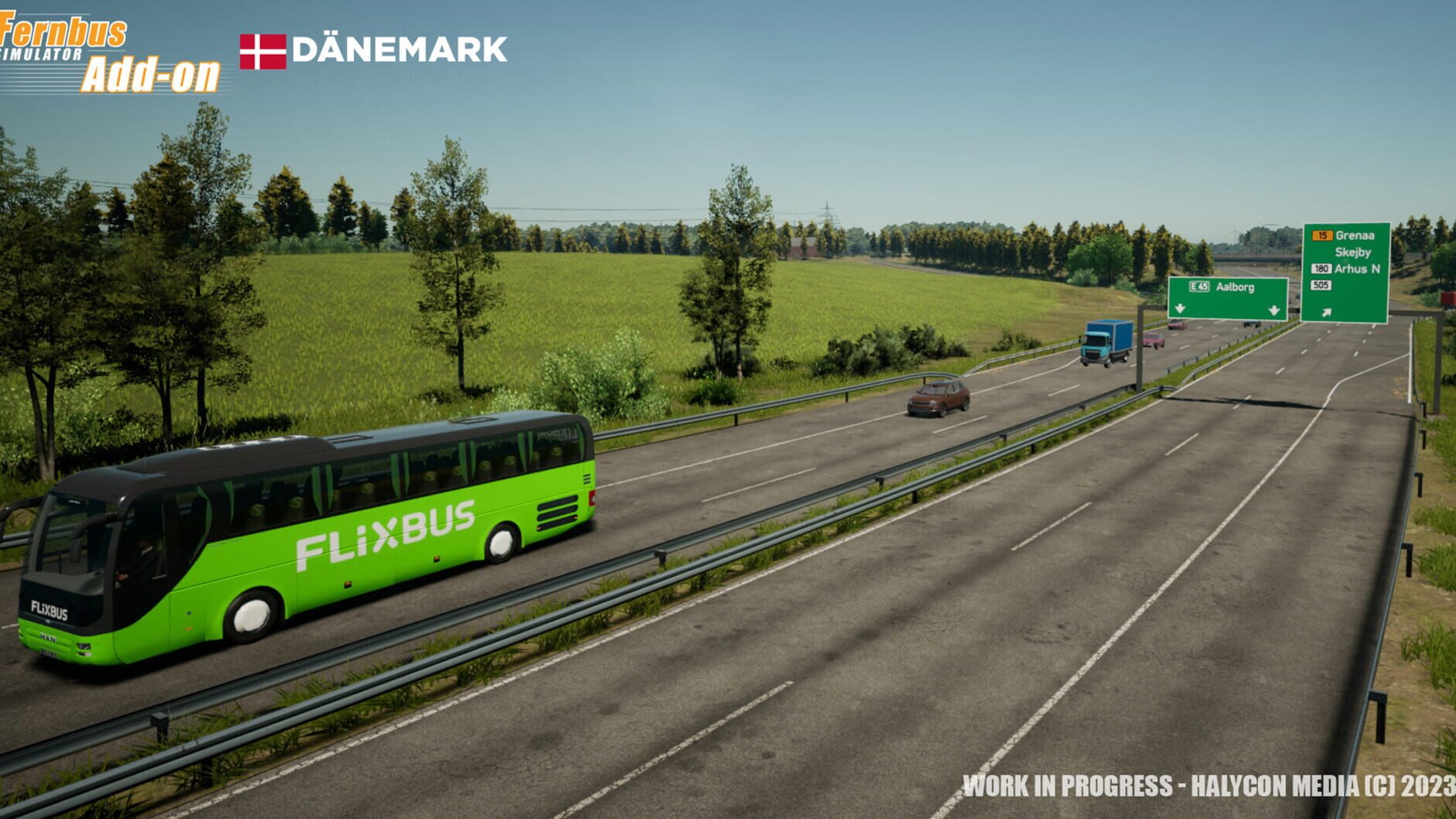 Screenshot for Fernbus Simulator: Denmark