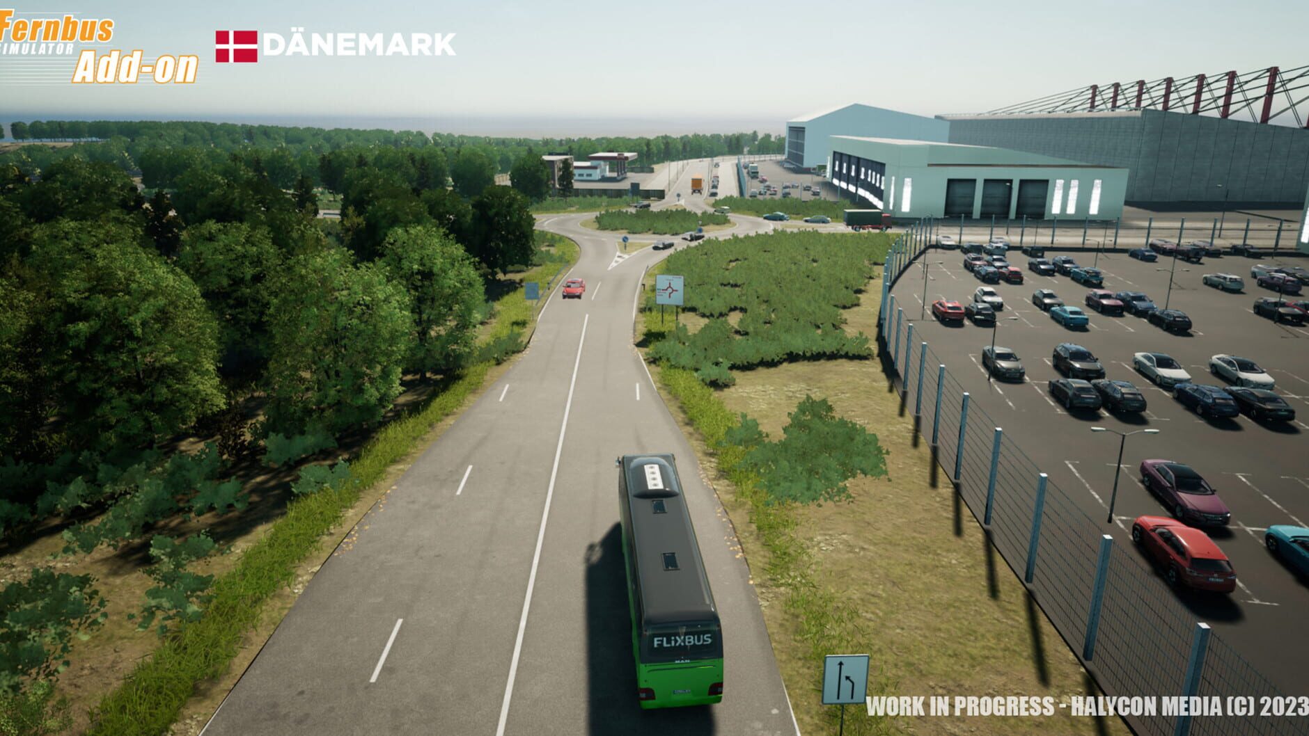 Screenshot for Fernbus Simulator: Denmark