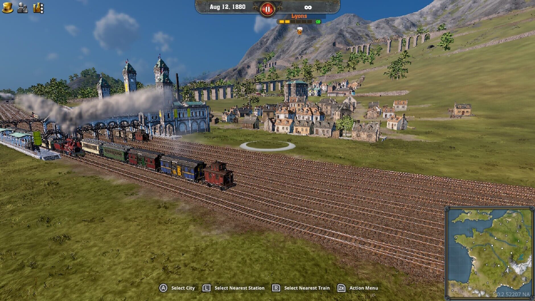 Screenshot for Railway Empire 2: Nintendo Switch Edition