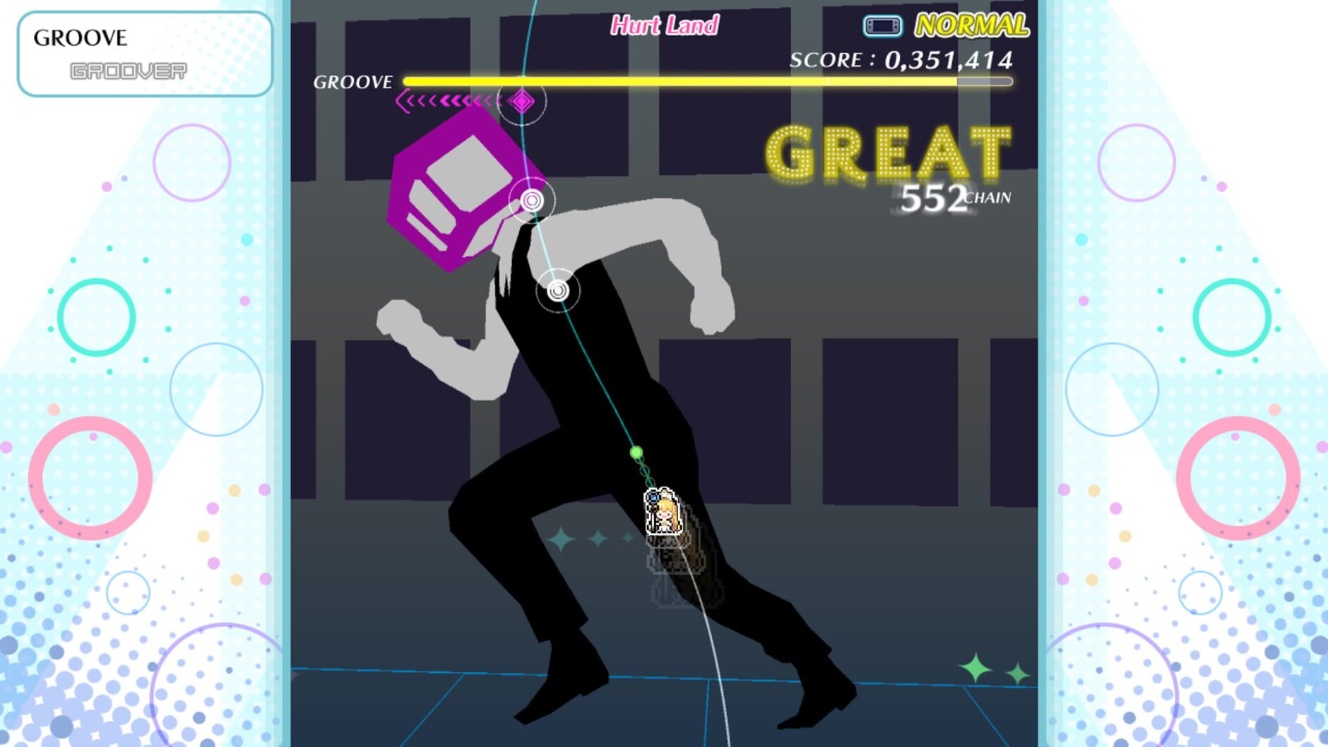 Screenshot for Groove Coaster: Wai Wai Party!!!! - Chrono Circle + Music Diver Pack