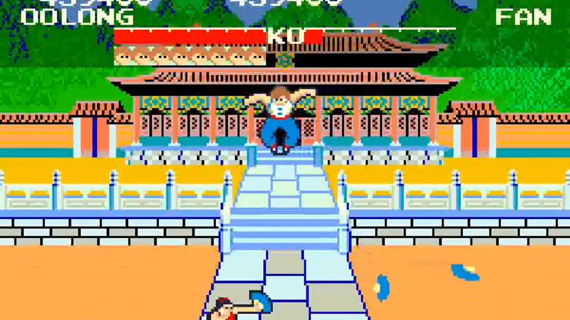 Screenshot for Yie Ar Kung-Fu
