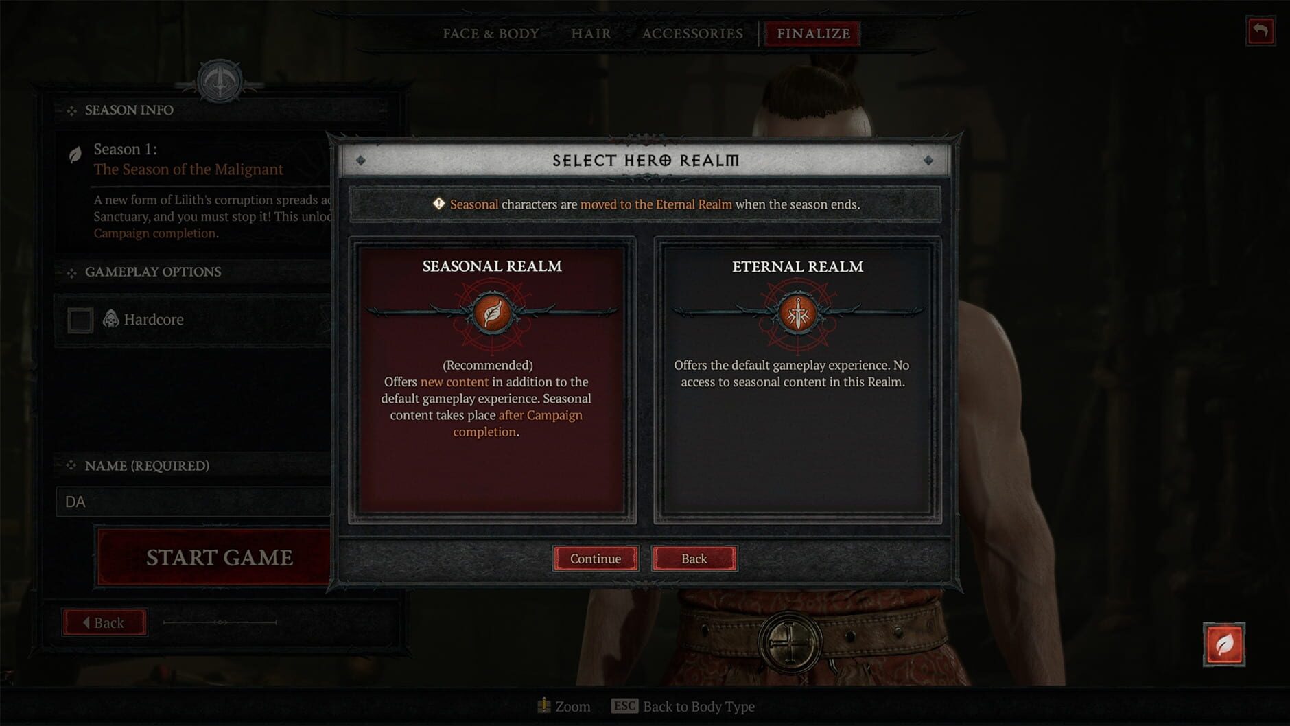 Screenshot for Diablo IV: Season of the Malignant