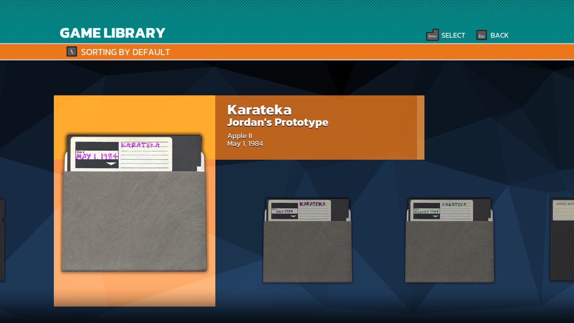Screenshot for The Making of Karateka