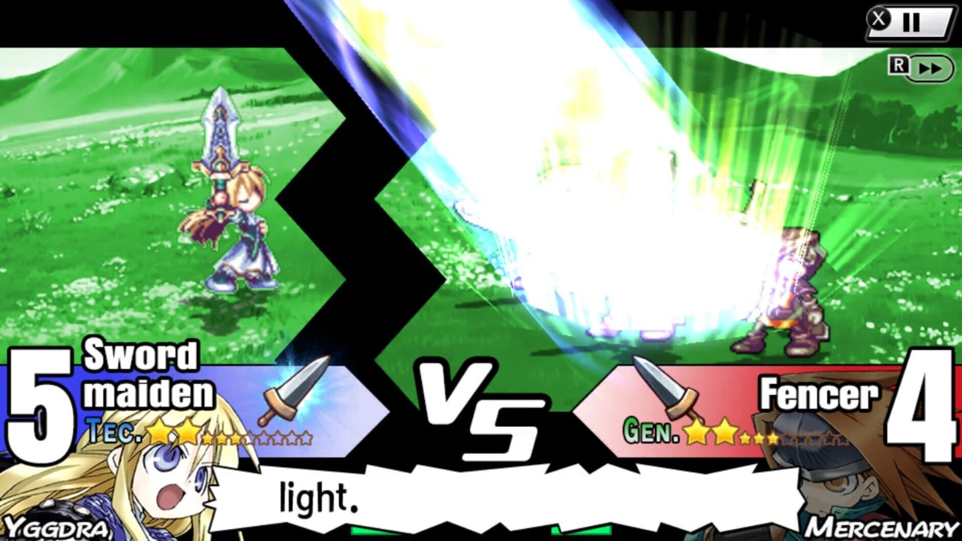 Screenshot for Yggdra Union: We'll Never Fight Alone