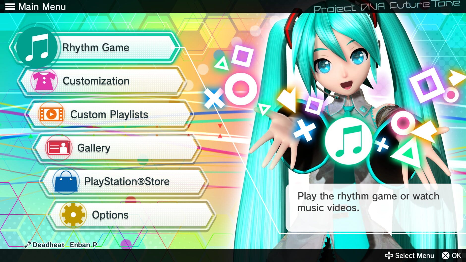 Screenshot for Hatsune Miku: Project Diva Future Tone