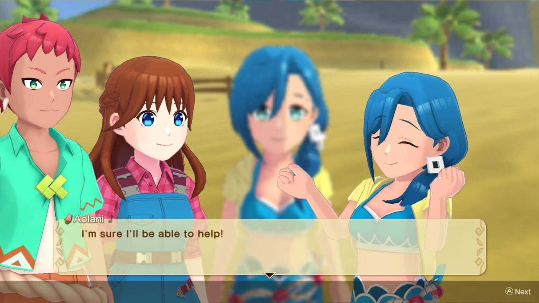 Screenshot for Harvest Moon: The Winds of Anthos