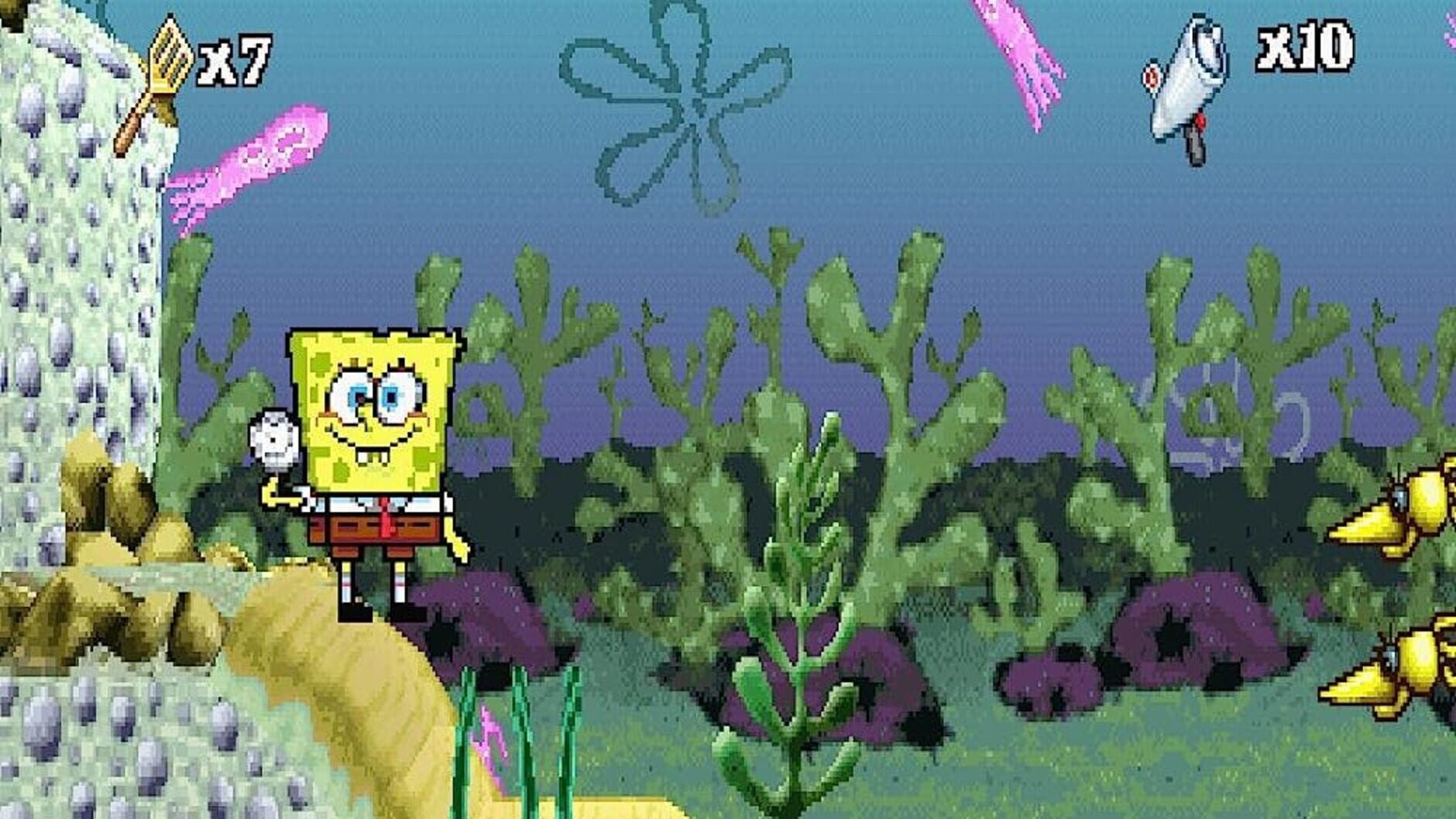 Screenshot for SpongeBob SquarePants: SuperSponge