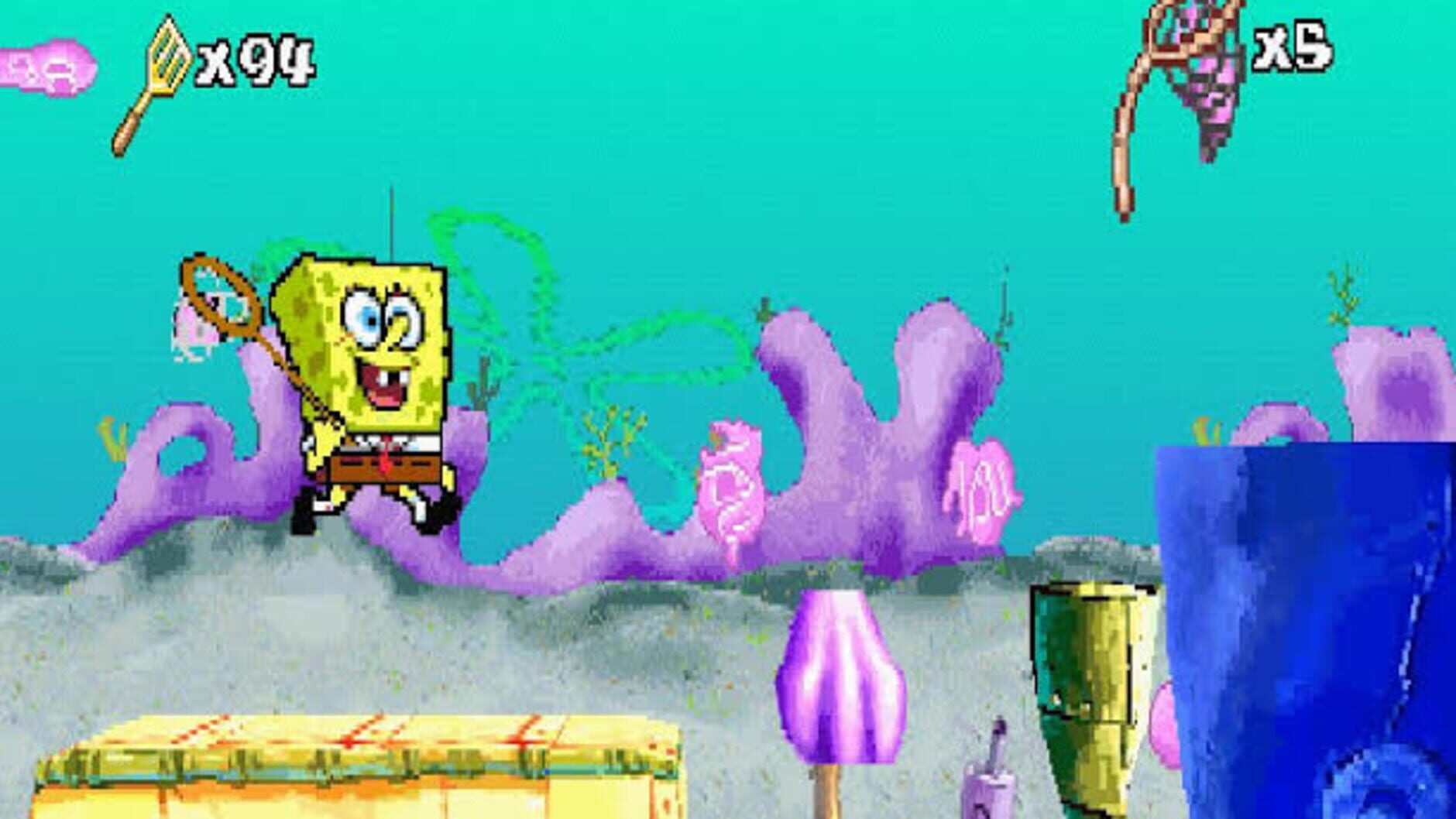 Screenshot for SpongeBob SquarePants: SuperSponge