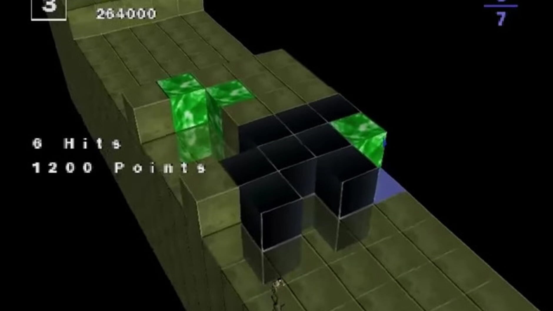 Screenshot for Kurushi Final: Mental Blocks