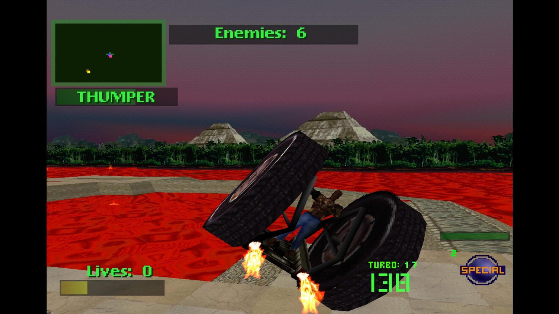Screenshot for Twisted Metal 2