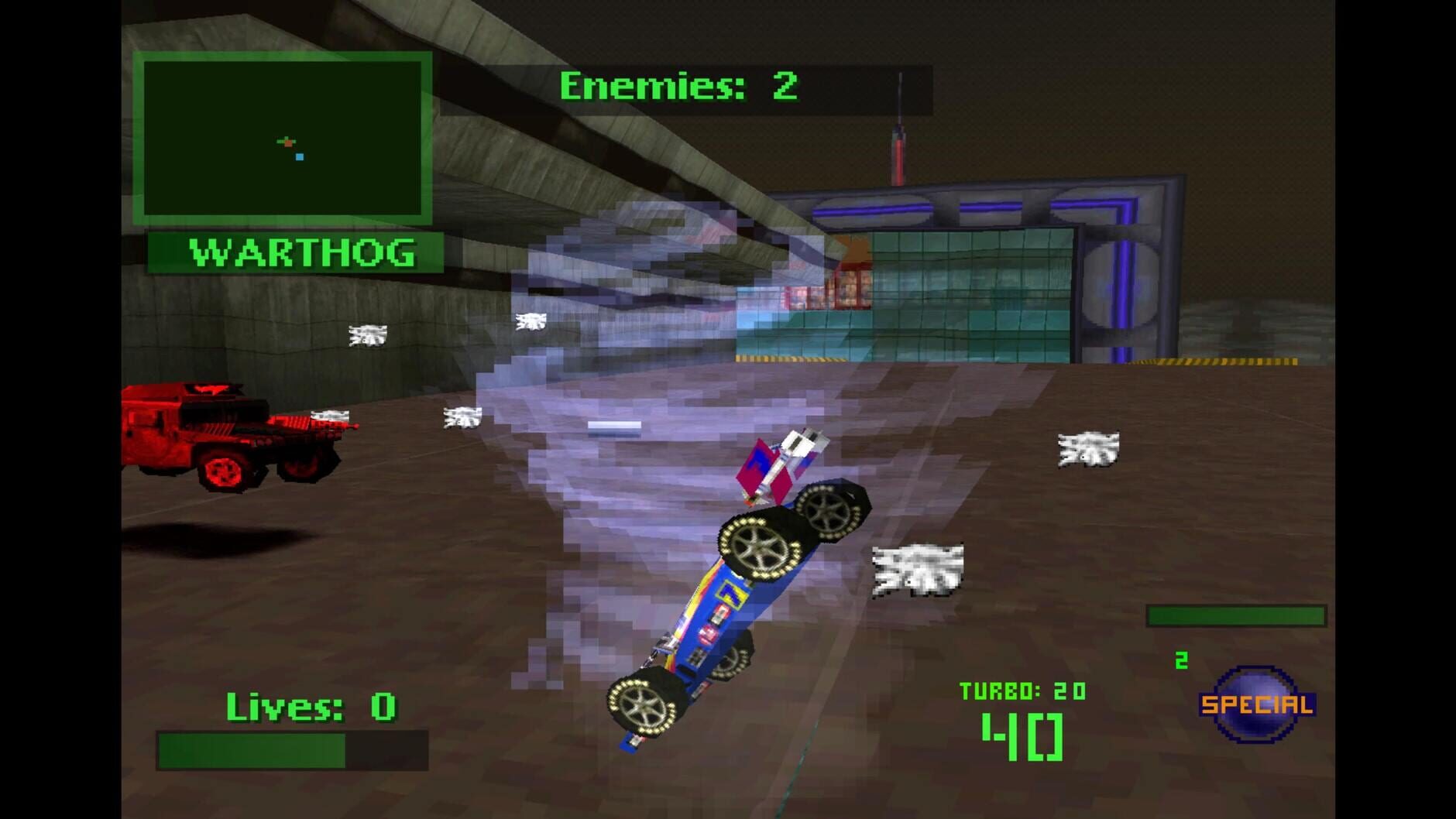 Screenshot for Twisted Metal 2