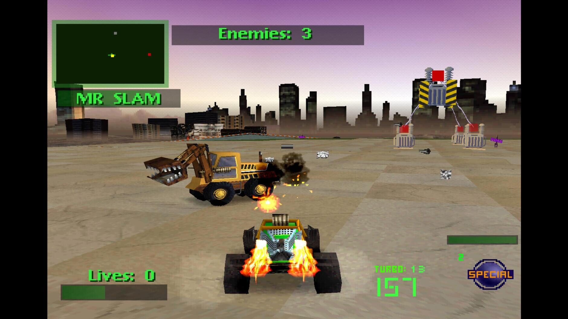 Screenshot for Twisted Metal 2