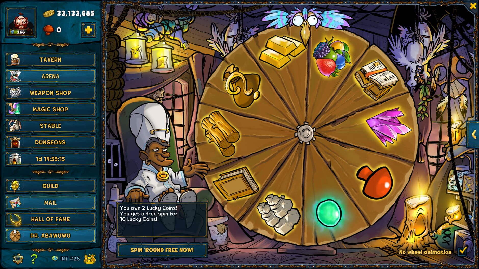 Screenshot for Shakes and Fidget