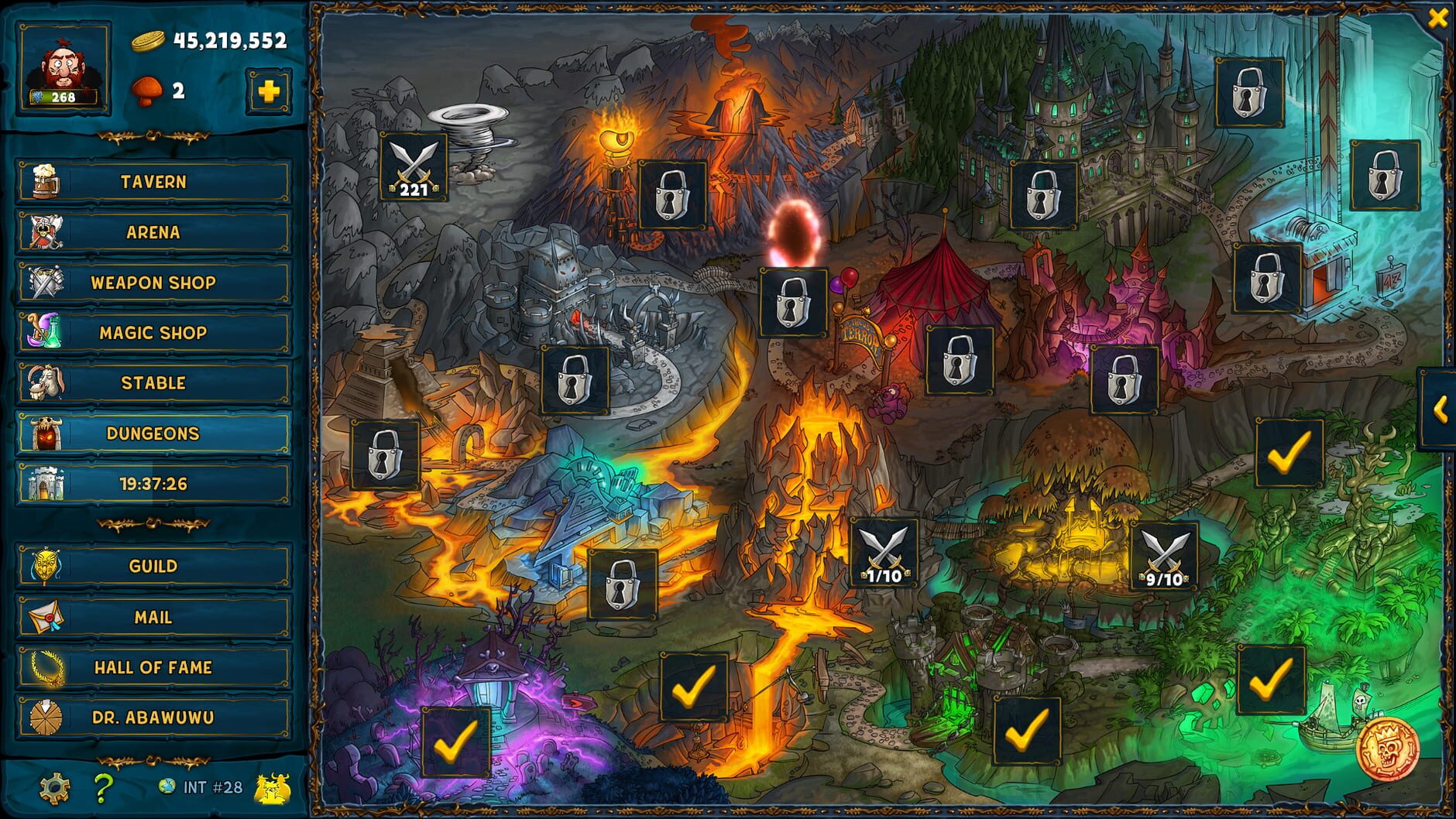 Screenshot for Shakes and Fidget