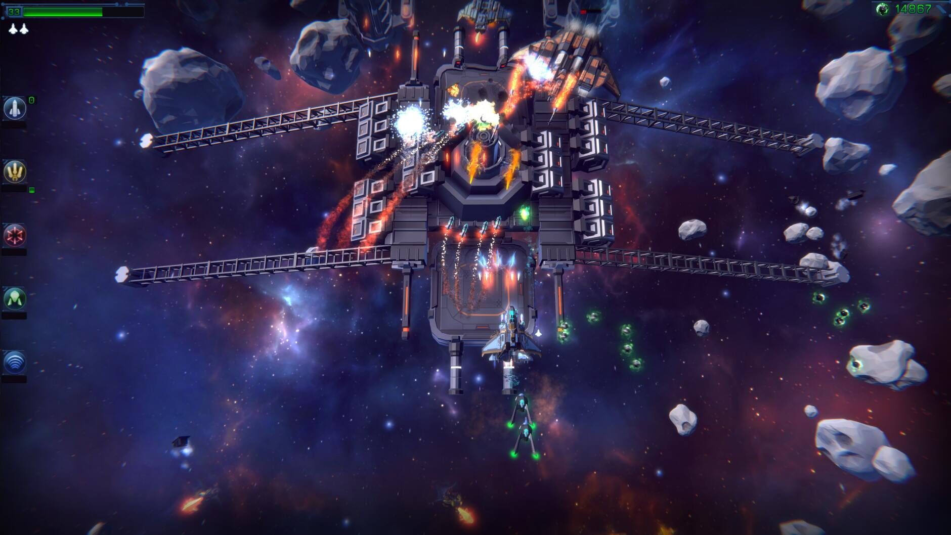 Screenshot for Astro Flame: Starfighter