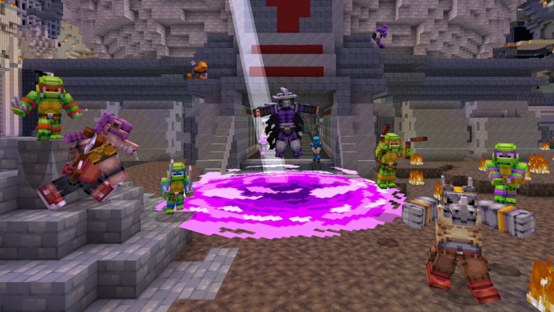 Screenshot for Minecraft: Teenage Mutant Ninja Turtles